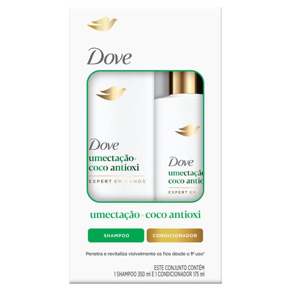 Kit Shampoo Dove 350m+cond.175m Umectacao