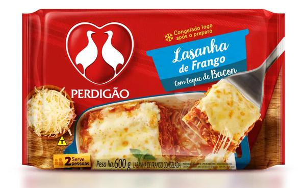 Lasanha Perdigao Frango C/Bacon 600gr