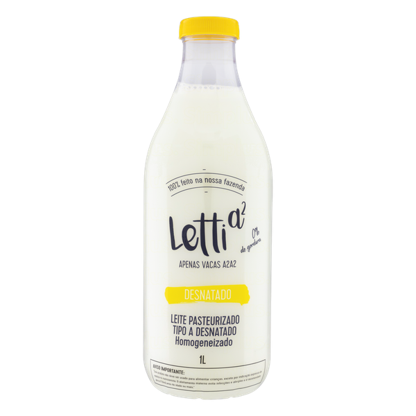 Leite Letti Desnatado 1 Lt