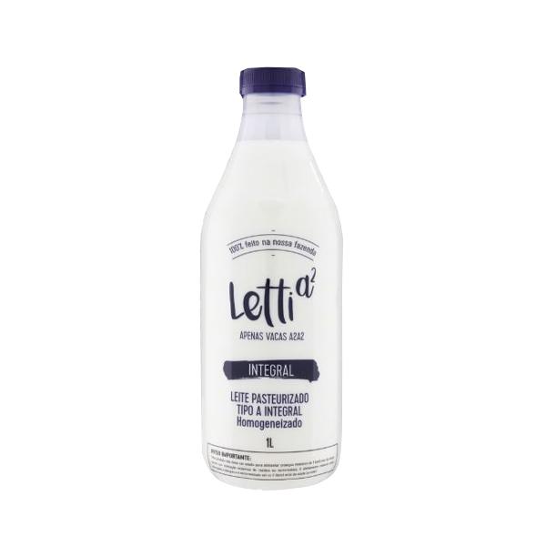 Leite Letti Integral Garrafa 1 Lt