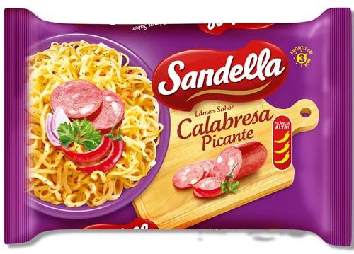 Macarrao Inst. Sandella Calabresa C/Pimenta 85g