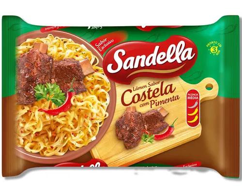 Macarrao Inst. Sandella Costela C/Pimenta 85g