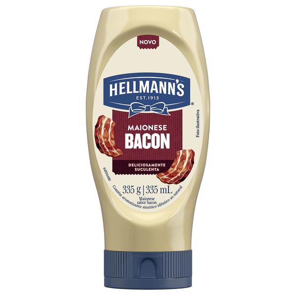 Maionese Hellmann s Bacon Squeeze 335g