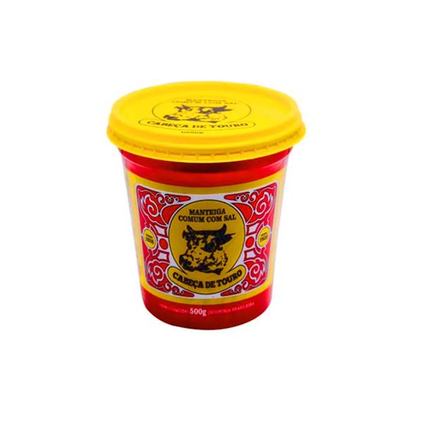 Manteiga De Leite Cabeca De Touro 500gr