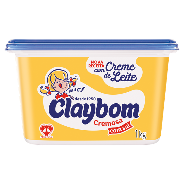 Margarina Claybom 1000 g C/Sal