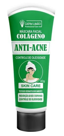 Mascara Facial Capim Antiacne 40g Valv.