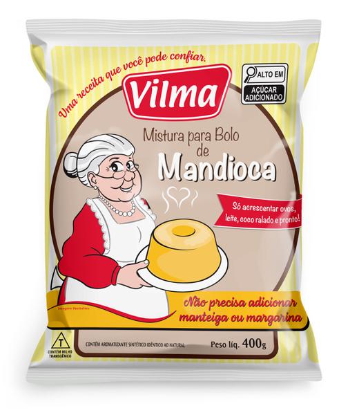 Mistura P/ Bolo Vilma Aipim 400 Gr