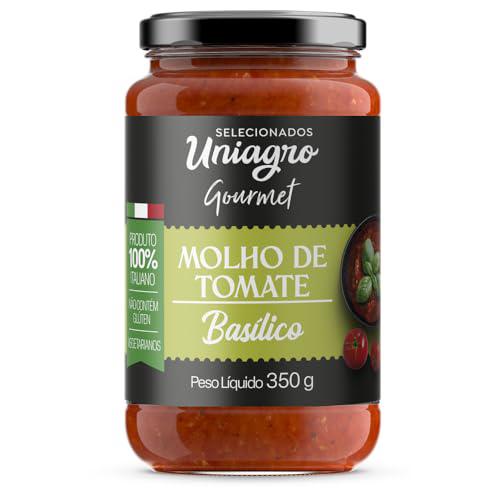 Molho Tomate Uniagro Basilico 350g Vd