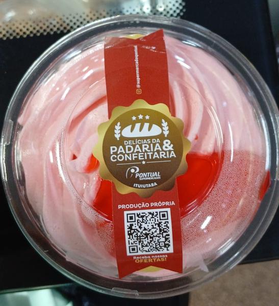 Mousse Pontual Morango Unit