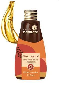 Oleo Corporal Cia.Da Natureza Amend/Mac.110ml