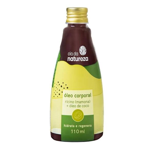 Oleo Corporal Cia.Da Natureza Ricino/Oleo C. 110ml