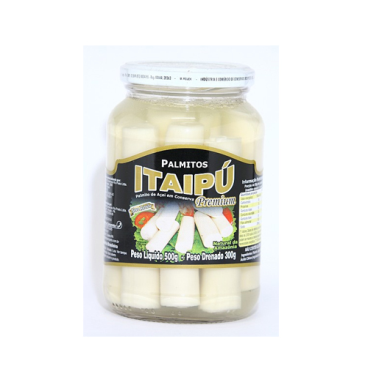 Palmito Itaipu Inteiro 300 g
