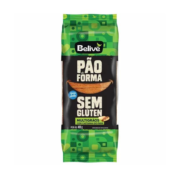 Pao De Forma Belive Multigraos S/Gluten 400g
