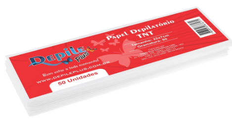 Papel Depilatorio Depile Plus Tnt C/50un