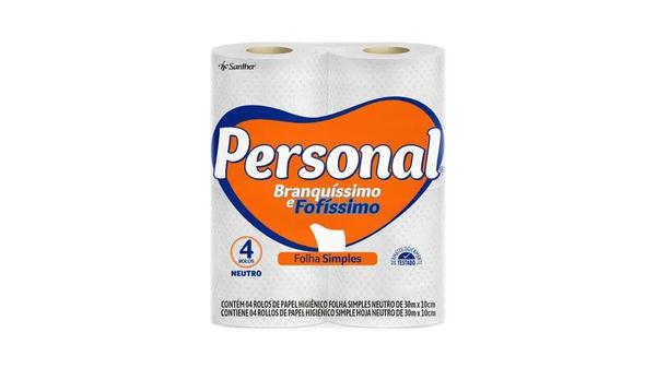 Papel Higienico Personal Neutro 4x30 Mt