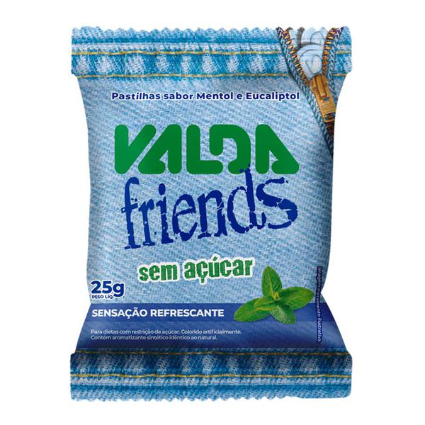 Pastilha Valda Friends Mentol Sache 25 g