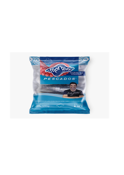 Peixe Mar&rio Sardinha Enviscerada S/C 400g