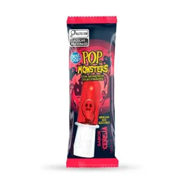 Pirulito Pop Monster Cereja Und