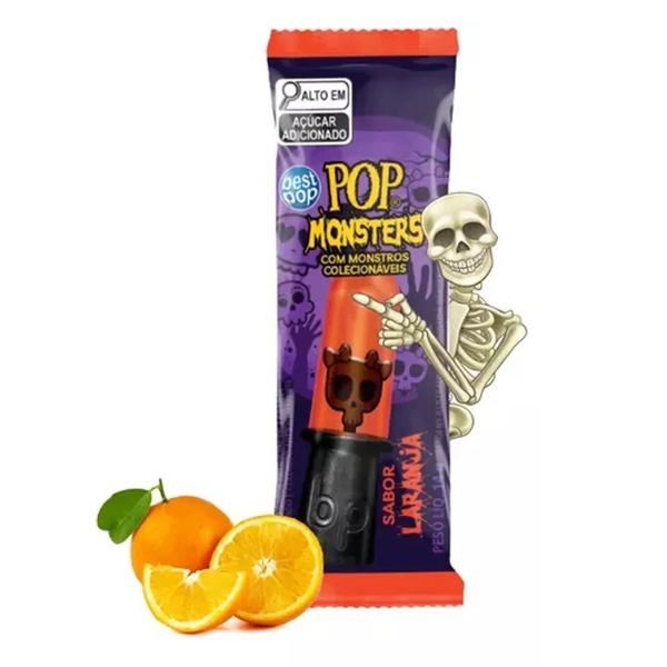 Pirulito Pop Monster Laranja Und