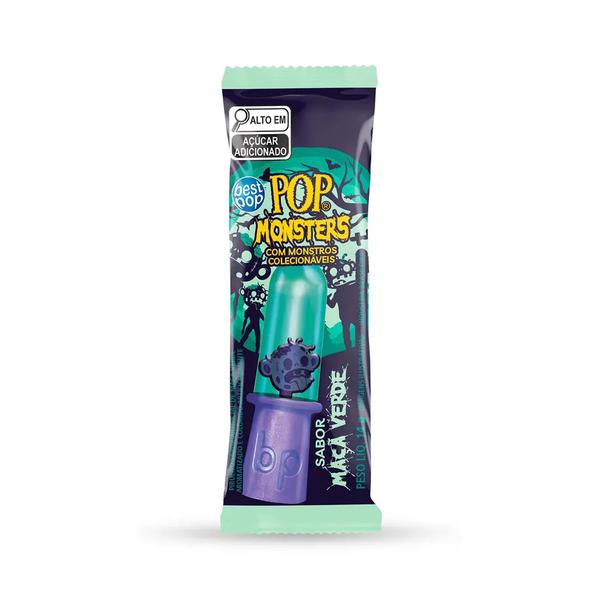 Pirulito Pop Monster Maca Verde Und