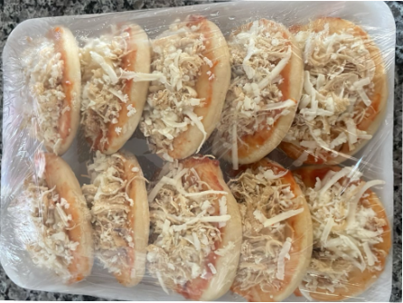 Pizza Mini Sb Frango 10x1
