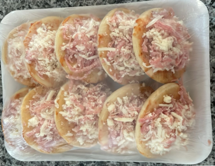 Pizza Mini Sb Presunto 10x1