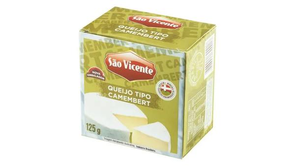 Queijo Sao Vicente Camembert 125g