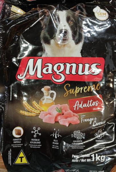 Racao Cachorro Magnus Filhote Fgo/Cer.10 1kg