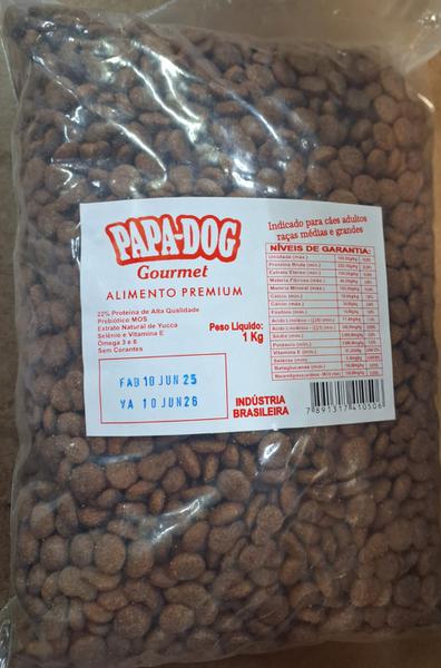 Racao Cachorro Papa Dog Gourmet 1 Kg