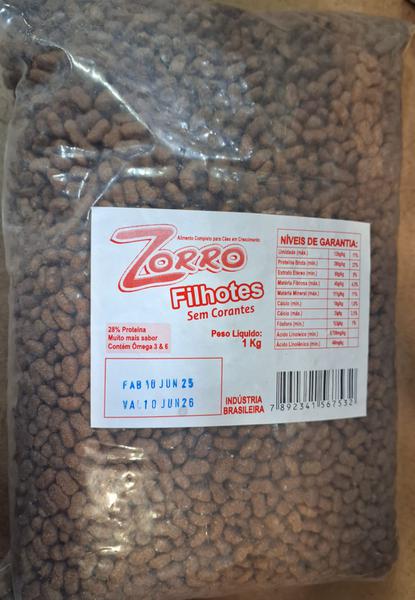 Racao Cachorro Zorro Filhote 1 Kg