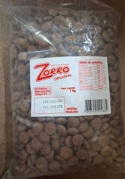 Racao Cachorro Zorro Original Ad. 1kg