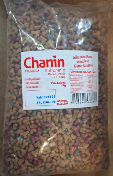 Racao Gato Chanin Mix Adulto 1 Kg