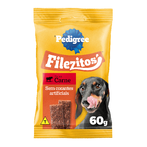 Racao Pedigree Filezitos Carne 60g
