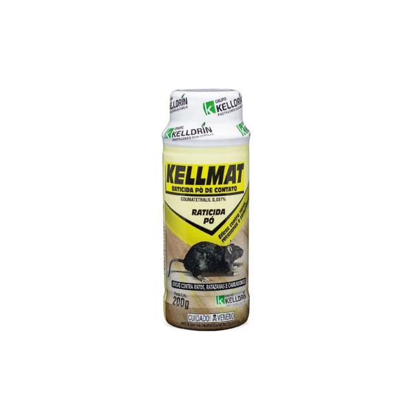 Raticida Kelldrin Kellmat Po 200g