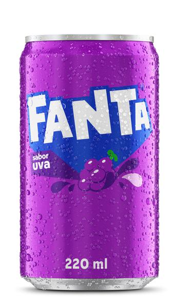 Refrigerante Fanta Uva 220 Ml