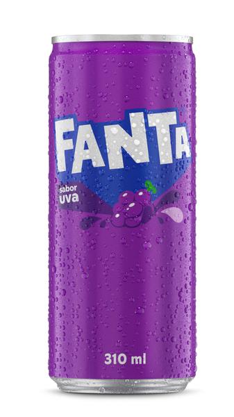 Refrigerante Fanta Uva 310 Ml Lata