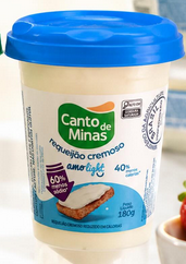 Requeijao Canto De Minas 180g Light