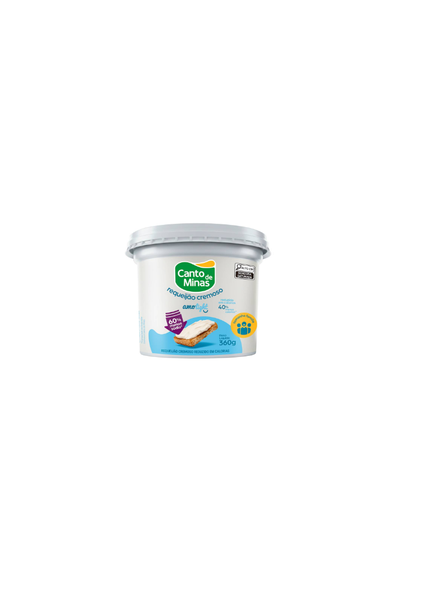 Requeijao Canto De Minas 360g Light