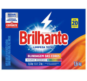 Sabao Em Po Brilhante 1 600 Kg Cx