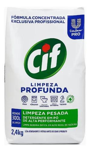 Sabao Em Po Cif Limpeza Prof. 2 400kg Sache