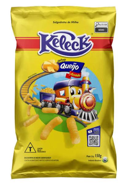 Salgadinho Keleck Milho e Queijo 150g