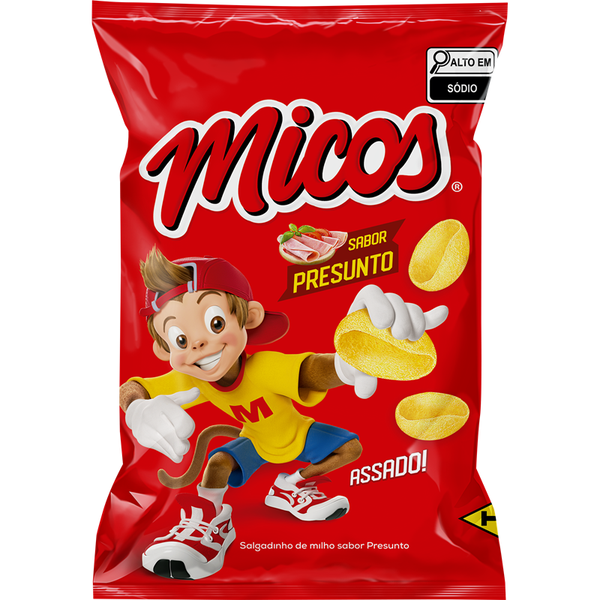 Salgadinho Micos Presunto 105g