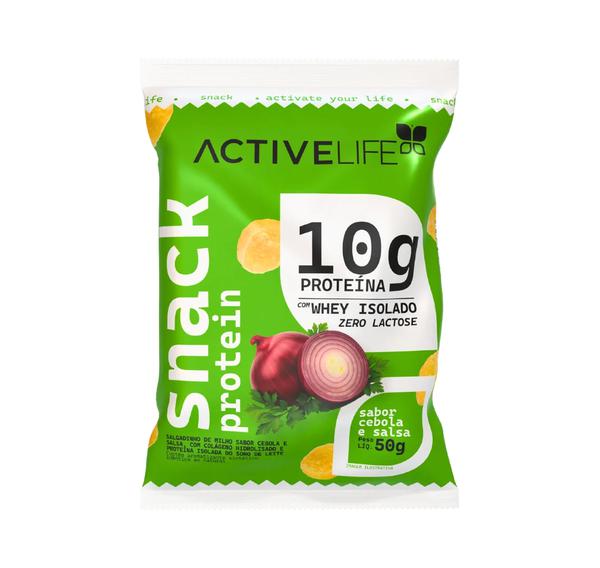 Salgadinho Milho Proteico Active Life Ceb.50g