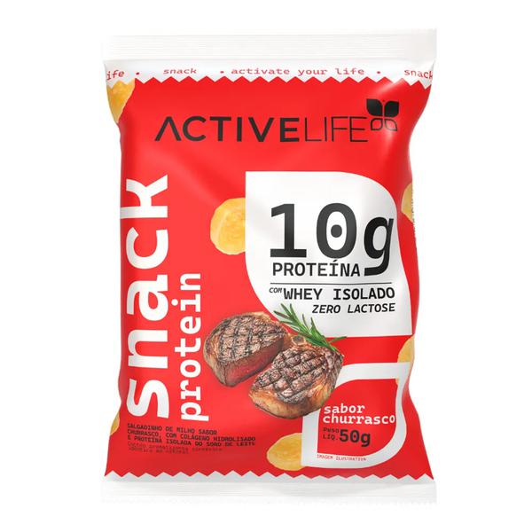 Salgadinho Milho Proteico Active Life Chur.50g
