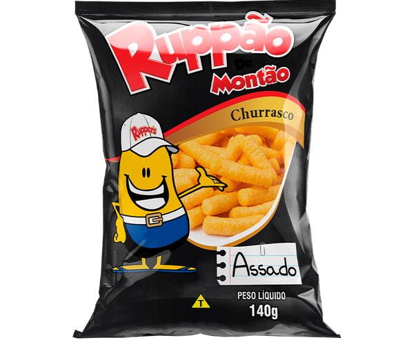 Salgadinho Ruppao Churrasco 140g