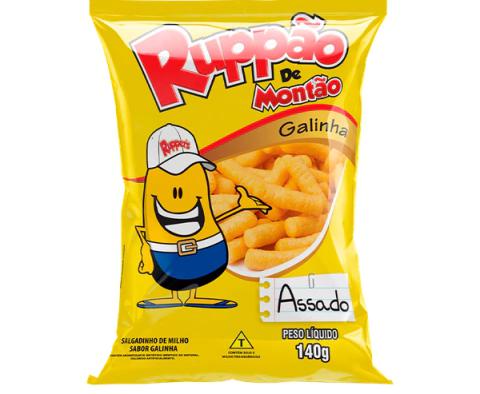 Salgadinho Ruppao Galinha 140g