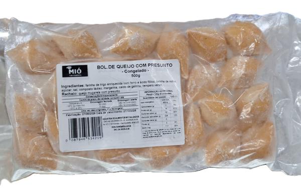 Salgado Mio Mini Bolinha Queijo e Pres. Cong.500g