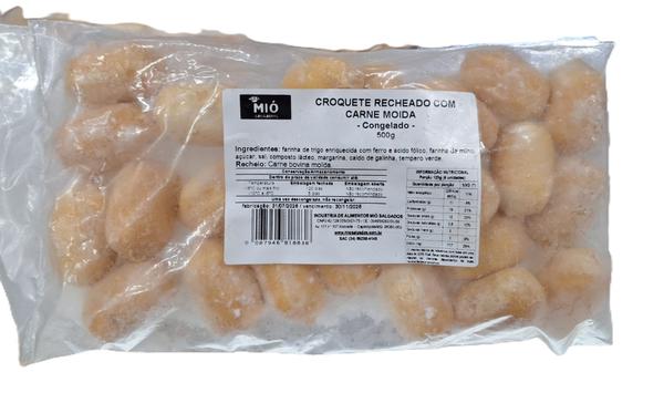 Salgado Mio Mini Croquete De Carne Cong.500g