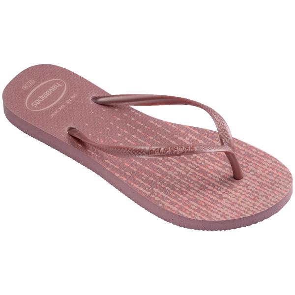 Sandalia Havaiana Slim Gloss Argila 39/40