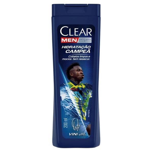 Shampoo Clear Men Hidratacao Campea 200ml
